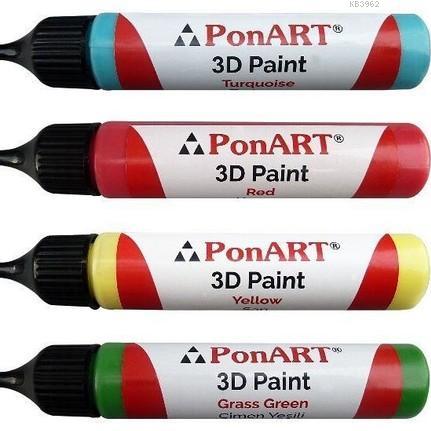 Ponart 3D Paint 30Ml Ultramarin