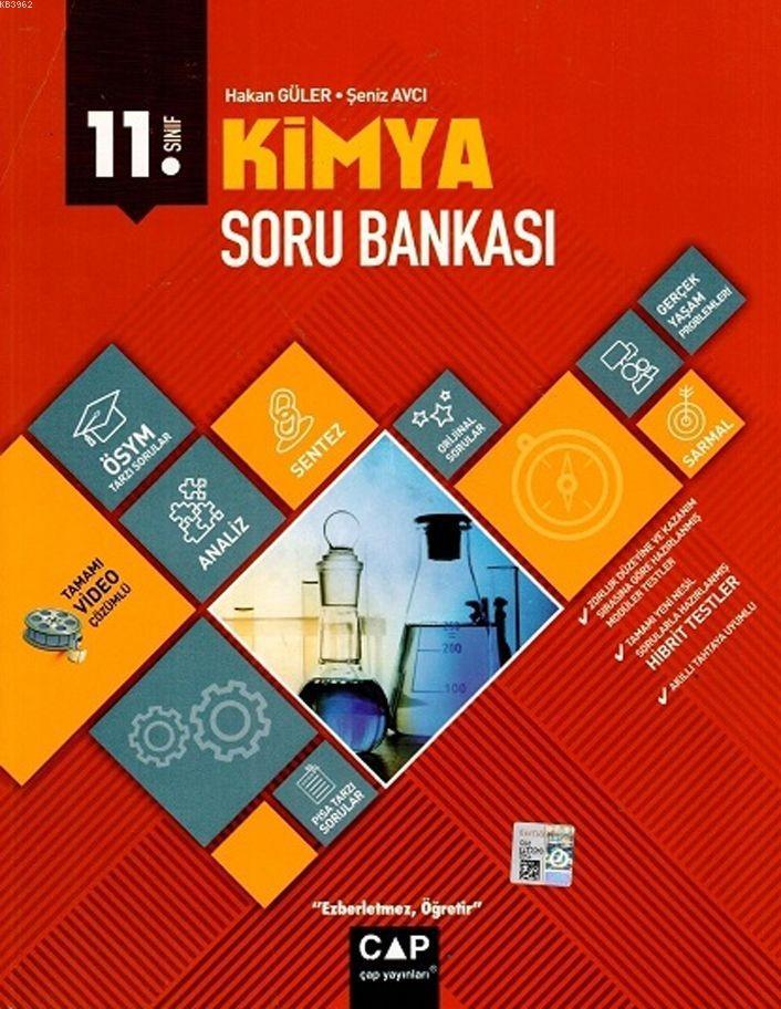 Çap Yayınları 11. Sınıf Anadolu Lisesi Kimya Soru Bankası Çap 