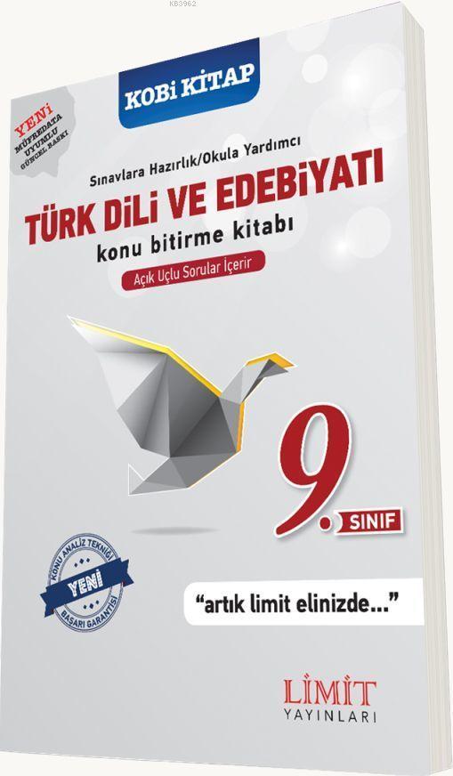 Limit Yayınları 9. Sınıf Türk Dili ve Edebiyatı Konu Bitirme Kitabı Limit 
