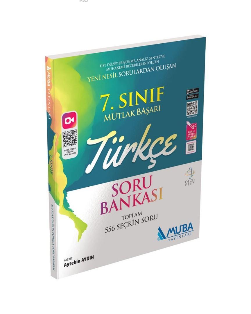 Muba Yayınları 7. Sınıf Türkçe Mutlak Başarı Soru Bankası Muba 