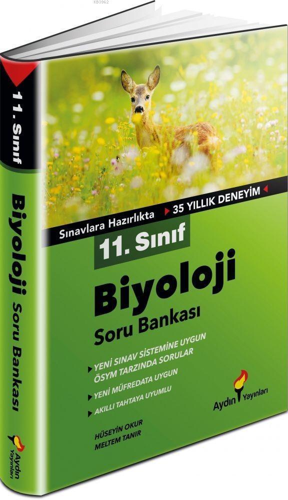 Aydın Yayınları 11. Sınıf Biyoloji Soru Bankası Aydın 