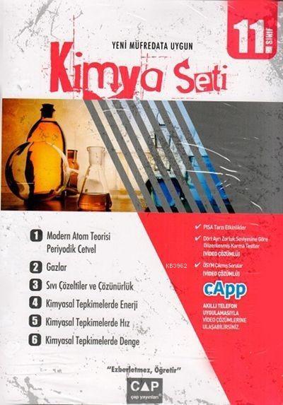 Çap Yayınları 11. Sınıf Anadolu Lisesi Kimya Seti Çap 