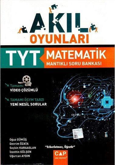 Çap Yayınları TYT Matematik Akıl Oyunları Mantıklı Soru Bankası Çap 