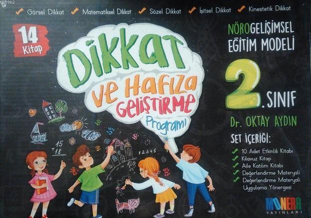  2 Sınıf Dikkat ve Hafıza Geliştirme Programı (14 Kitap) Nörogelişimsel Eğitim Modeli | Oktay Aydın | Monera Yayınları | 9786058053892 