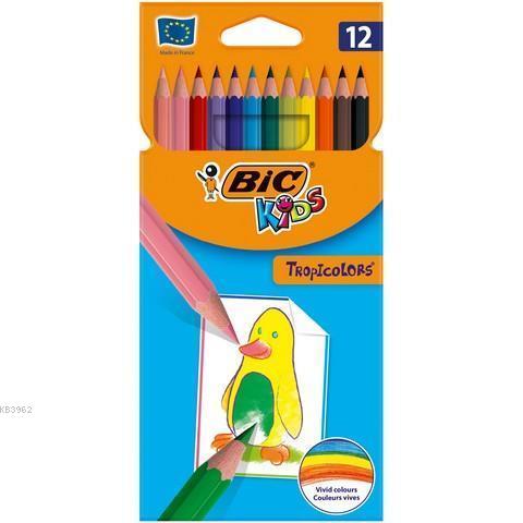BIC Vısa Yıkanabilir Jumbo Keçeli Boya Kalemi 24 Renk