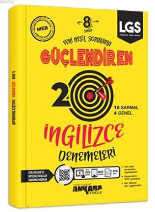 8. Sınıf Güçlendiren İngilizce 20 Deneme