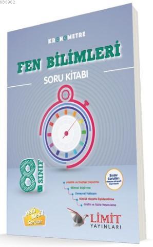 Limit Yayınları 8. Sınıf LGS Fen Bilimleri Kronometre Soru Kitabı Limit 