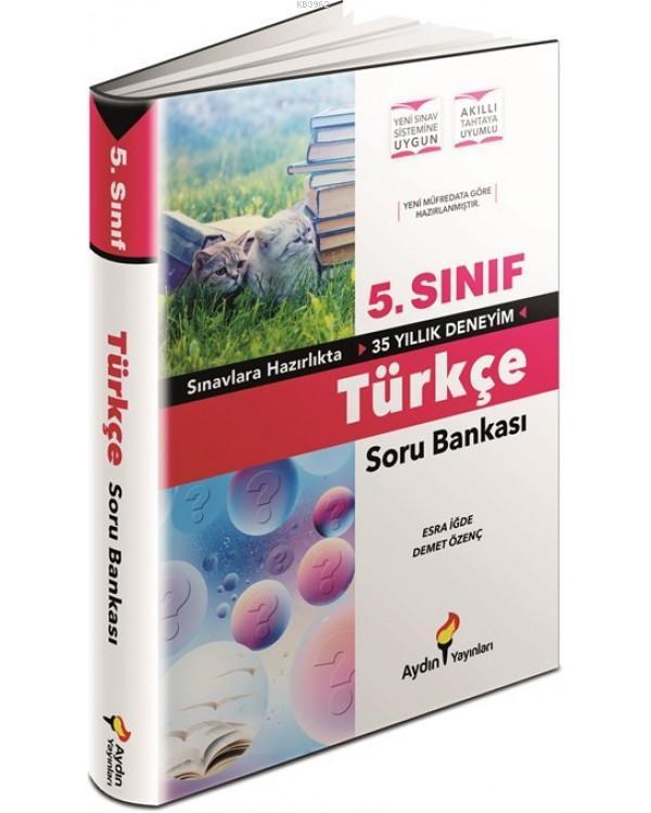 Aydın Yayınları 5. Sınıf Türkçe Soru Bankası Aydın