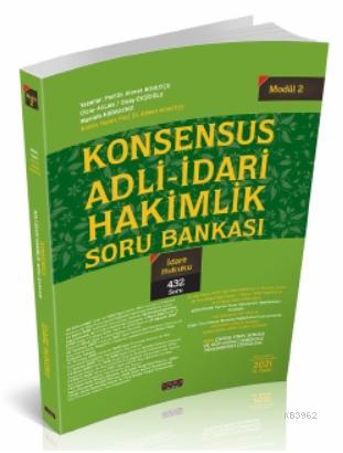 Konsensus Adli İdari Hakimlik İdare Hukuku Soru Bankası Savaş