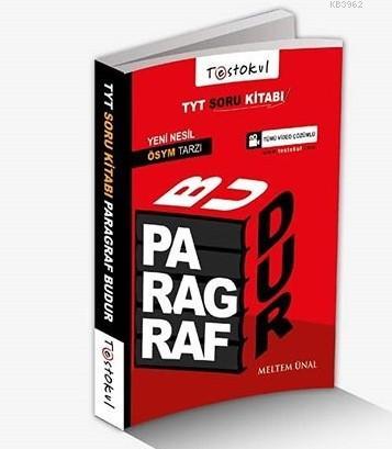 Test Okul Yayınları TYT Paragraf Budur Soru Kitabı Test Okul 