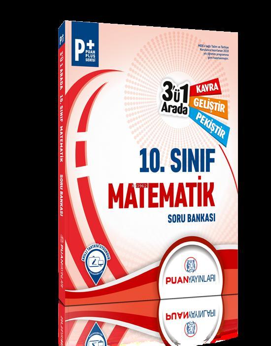 Puan Yayınları 10. Sınıf Matematik 3 ü 1 Arada Soru Bankası Puan 