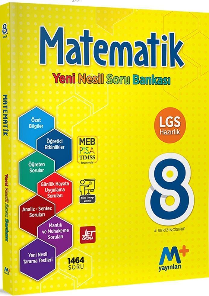 Martı Yayınları 8. Sınıf LGS Matematik Yeni Nesil Soru Bankası Martı 