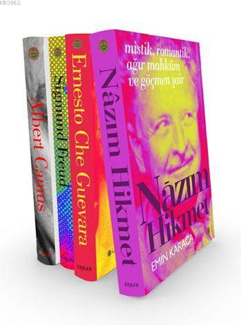 En İyi Biyografiler (4 Kitap); Nâzım Hikmet - Ernesto Che Guevara - Sigmund Freud - Albert Camus