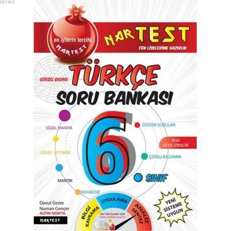 Nartest Yayınları 6. Sınıf Süper Zeka Türkçe Soru Bankası Nartest 