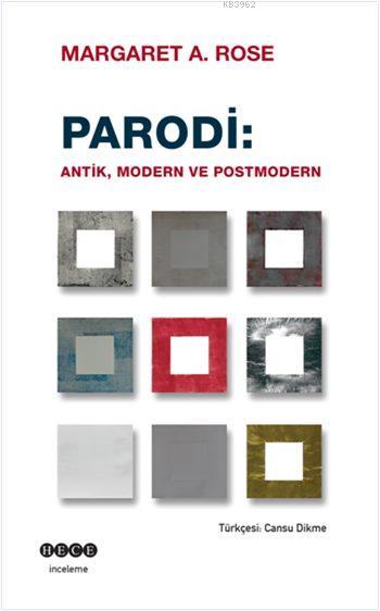 Parodi; Antik, Modern ve Postmodern