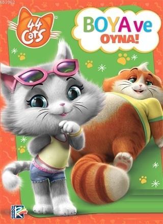  44 Cats Boya ve Oyna | 44 Cats Boya ve Oyna | Kolektif | Esranur Gelbal | İdil Ademir | Duygu Er Quilichini | Eksik Parça Yayınları | 9786057690753 