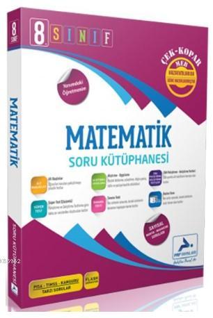 Paraf Yayınları 8. Sınıf LGS Matematik Soru Kütüphanesi Çek Kopar Paraf 
