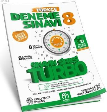Model Eğitim Yayınları 8. Sınıf LGS Türkçe Turbo Deneme Sınavı Model Eğitim 