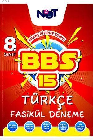 BiNot Yayınları 8. Sınıf LGS Türkçe Branş Bitirme Sınavı 15 Fasikül Deneme BiNot 