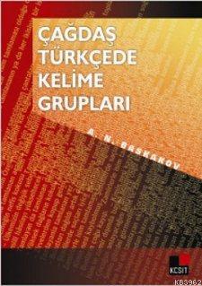 Çağdaş Türkçede Kelime Grupları