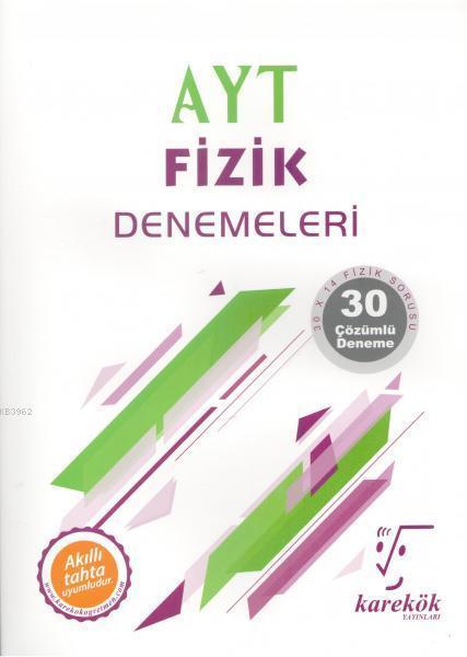 Karekök Yayınları AYT Fizik Denemeleri Karekök 