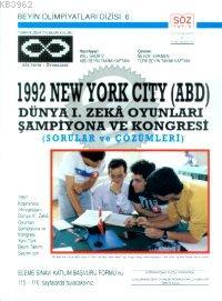 1992 Newyork Cıty Dünya I. Zekâ Oyunları Şampiyona ve Kogresi; Sorular ve Çözümleri
