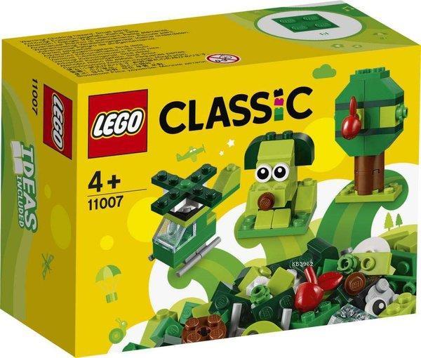 Lego Classic 11007  Yeşil Tuğlalar