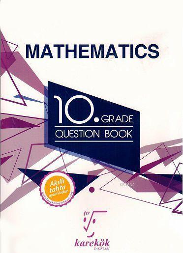 Karekök Yayınları 10. Sınıf Mathematics Grade Qestion Book