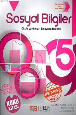  5 Sınıf Sosyal Bilgiler Konu Kitabı | Kolektif | Nitelik Yayınları | 9786059420983 