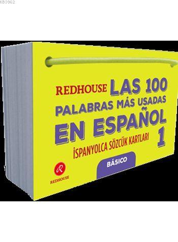 Las 100 Palabras Más Usadas En Español 1; Redhouse İspanyolca Sözcük Kartları