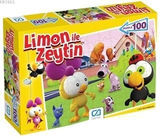  Limon ile Zeytin Puzzle (100 Parça) | Kolektif | Ca Games | 8681889041104 