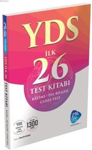 Too Publishing Yayınları YDS İlk 26 Test Kitabı Kelime Dil Bilgisi Cloze Test Me Too Publishing