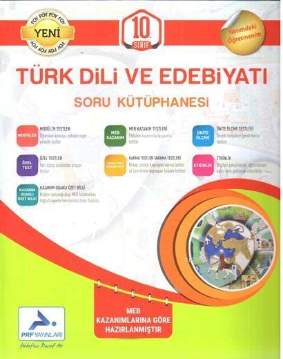 Paraf Yayınları 10. Sınıf Türk Dili ve Edebiyatı Soru Kütüphanesi Paraf 