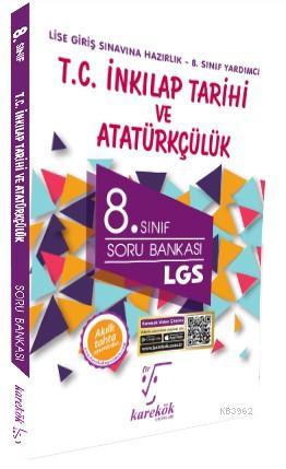 Karekök Yayınları 8. Sınıf LGS T.C. İnkılap Tarihi ve Atatürkçülük Soru Bankası Karekök 