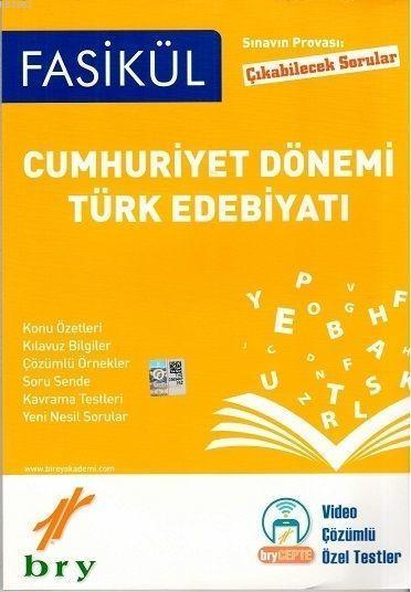 Birey Yayınları Cumhuriyet Dönemi Türk Edebiyatı Fasikülleri