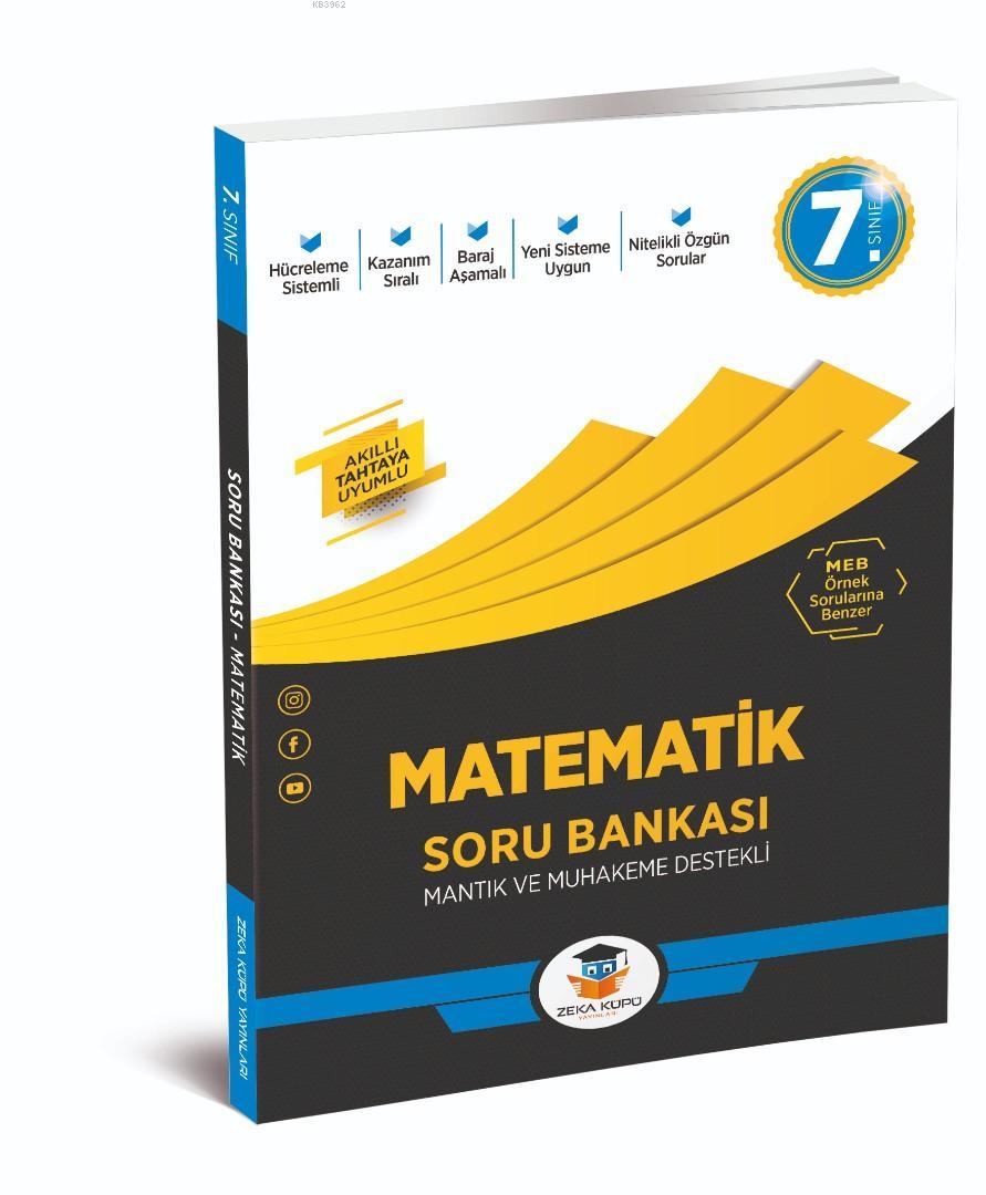 Zeka Küpü Yayınları 7. Sınıf Matematik Soru Bankası Zeka Küpü 
