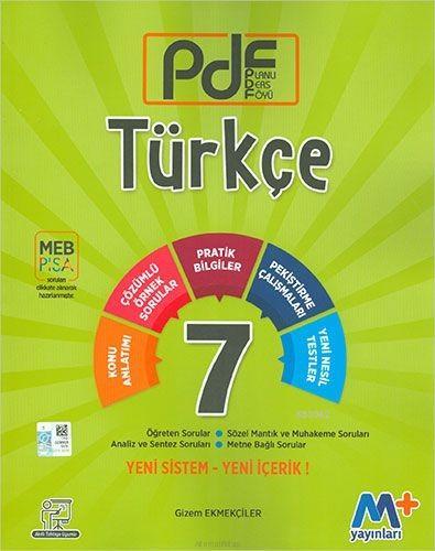 Martı Yayınları 7. Sınıf Türkçe PDF Planlı Ders Föyü Martı 