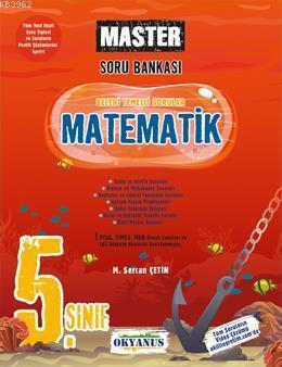  Okyanus 5 Sınıf Master Matematik Soru Bankası | Okyanus Yayıncılık | 9786257108164 | 