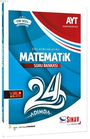 Sınav Dergisi Yayınları AYT Matematik 24 Adımda Özel Konu Anlatımlı Soru Bankası Sınav Dergisi 