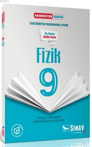 Sınav Dergisi Yayınları 9. Sınıf Fizik Akordiyon Serisi Aç Konu Katla Soru Sınav Dergisi 
