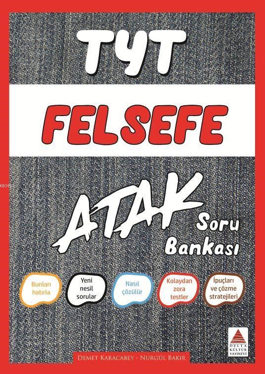 Delta Kültür Yayınları TYT Felsefe Atak Soru Bankası Delta Kültür 