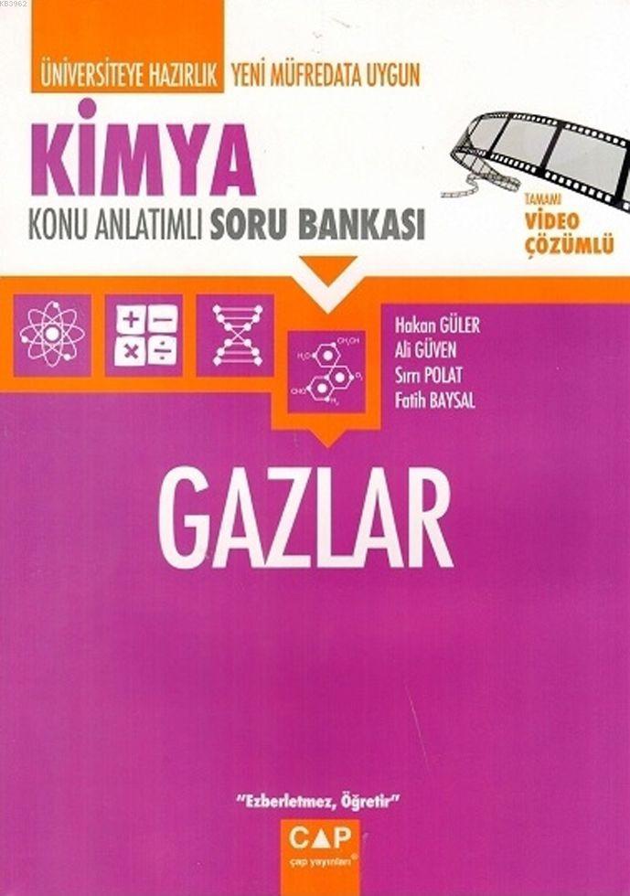 Çap Yayınları Üniversiteye Hazırlık Kimya Gazlar Konu Anlatımlı Soru Bankası Çap 
