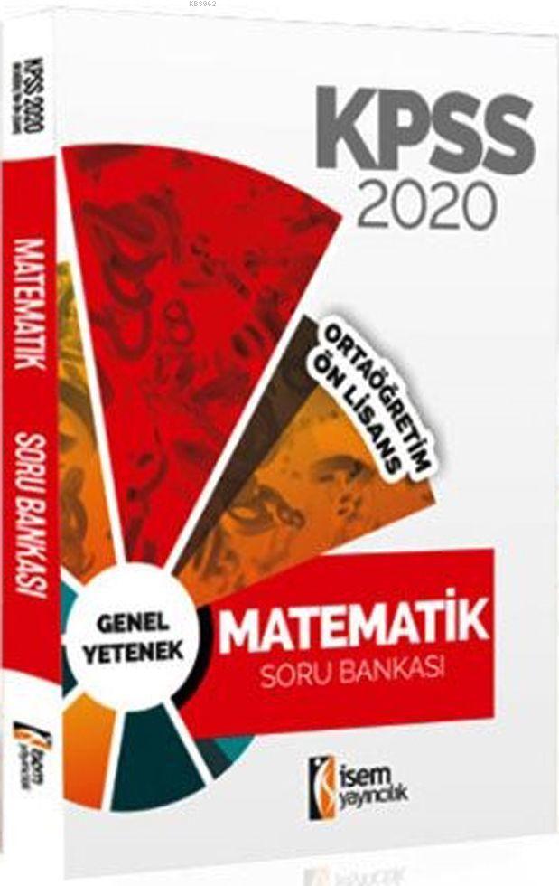 İsem Yayınları 2020 KPSS Ortaöğretim Ön Lisans Matematik Soru Bankası