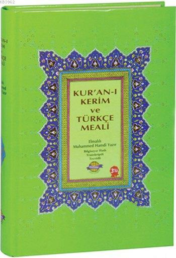 Kur'an-ı Kerim ve Türkçe Meali; Bilgisayar Hatlı - Cami Boy