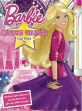 Barbie Sahne Yıldızı - Kağıt Bebek Seti; Faaliyet Kitapları, 3+ Yaş