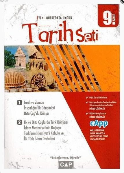 Çap Yayınları 9. Sınıf Tarih Seti Çap 