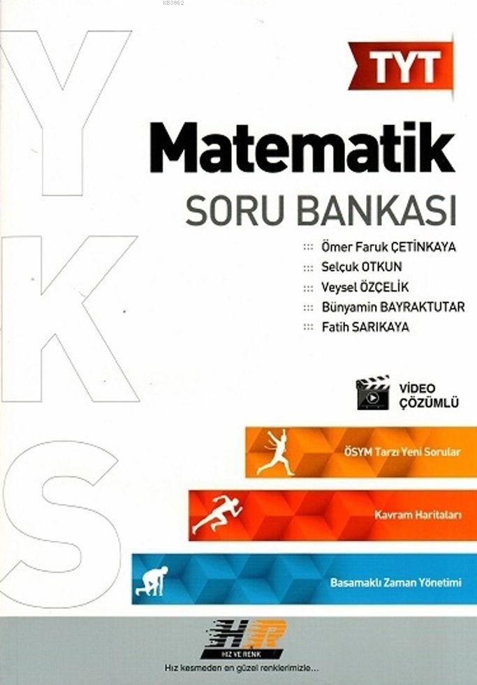 Hız ve Renk Yayınları TYT Matematik Soru Bankası Hız ve Renk 