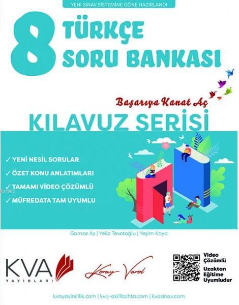KVA Kılavuz Serisi 8.Sınıf Türkçe Soru Bankası