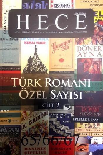 Türk Romanı Özel Sayısı (2 Cilt); Mayıs-Haziran-Temmuz 2002