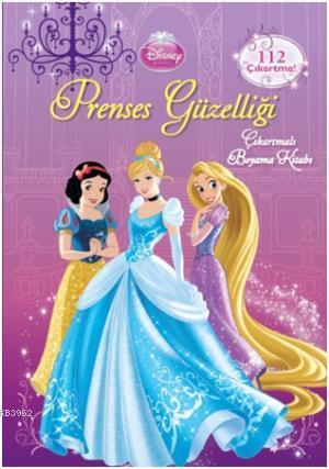 Disney Prenses Güzelliği Çıkartmalı Boyama Kitabı